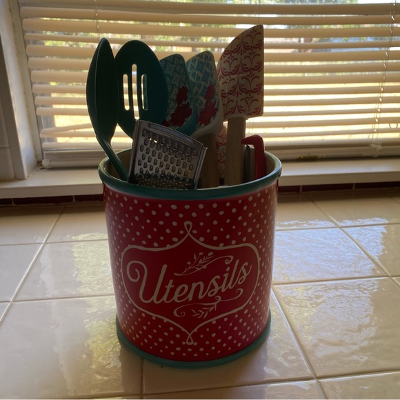 The Pioneer Woman Kitchen The Pioneer Women Utensil Set Ceramic